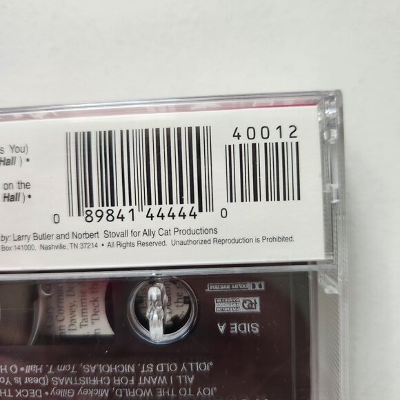 A Country Christmas With The Stars Of Branson Cassette Tape 1993 Regency Ally Ca - Picture 3 of 5